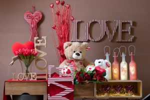 allestimenti vetrine san valentino